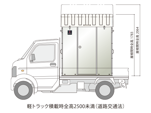 移動式トイレ・車載用トイレ「TU-Lシリーズ」（ポンプ式簡易水洗）｜快適な仮設トイレ・オゾン発生器販売は株式会社ハマネツ